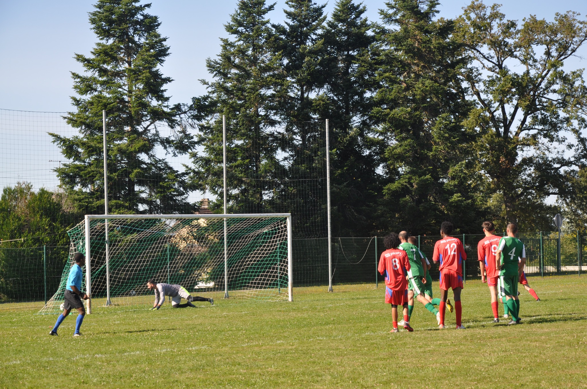 Photo de joueurs de football